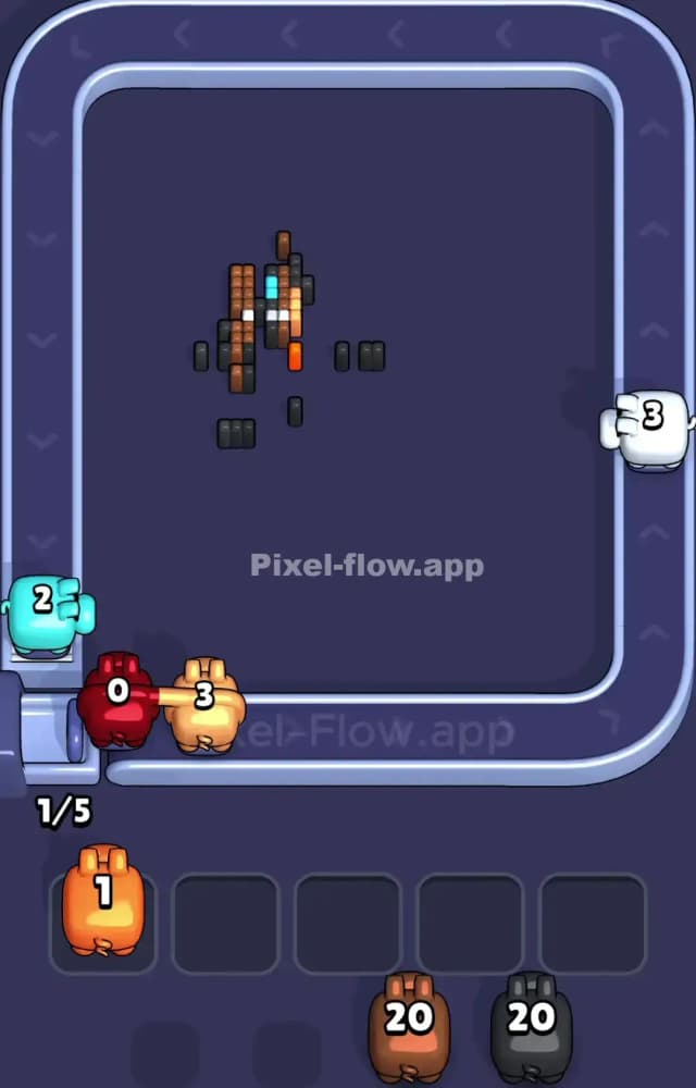 Pixel Flow Level 965 Solution 3