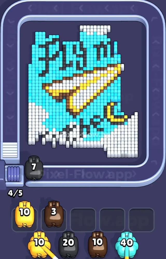 Pixel Flow Level 1050 Solution 1