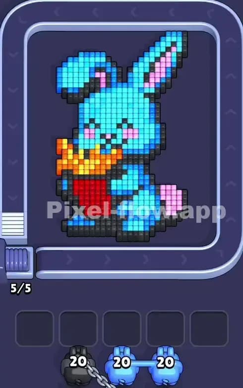 Pixel Flow Level 802 Gameplay