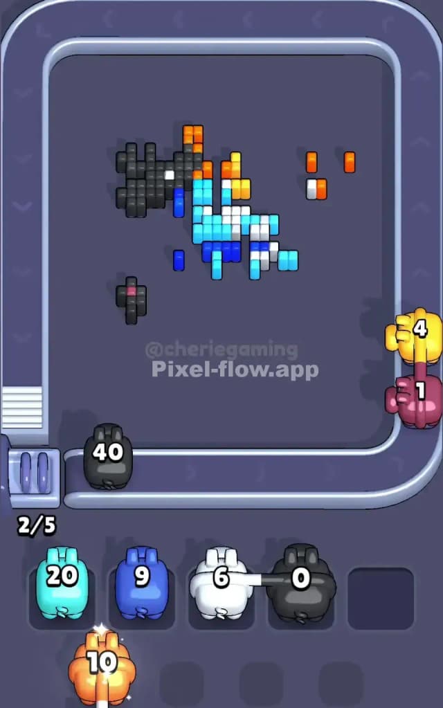 Pixel Flow Level 431 Solution 3