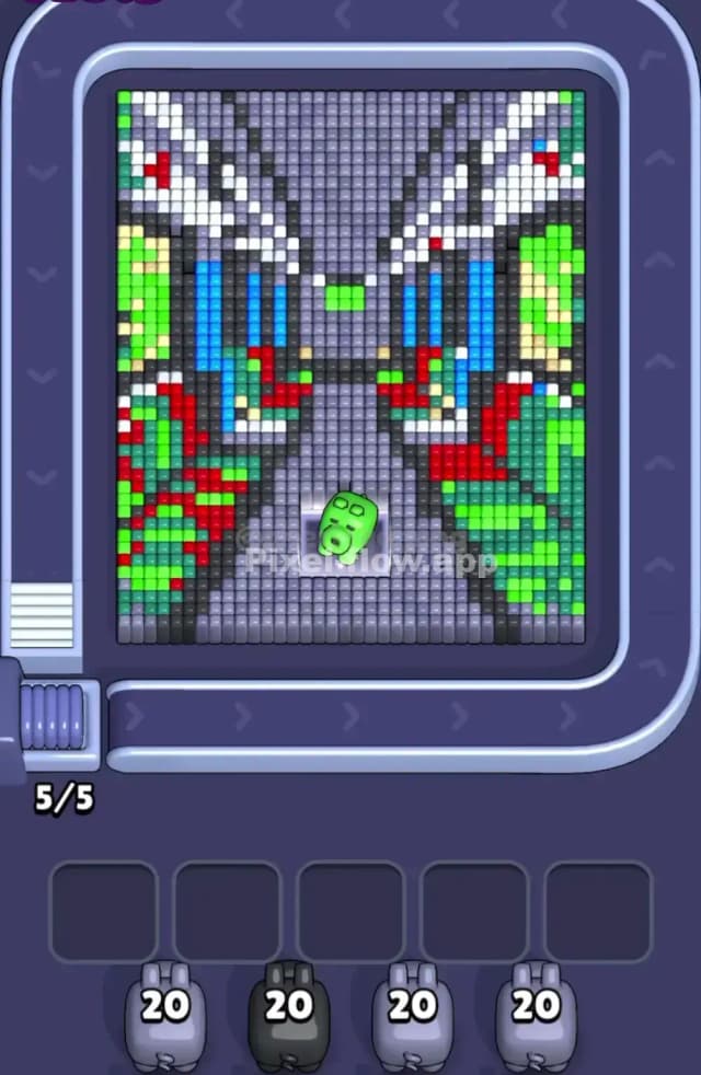 Pixel Flow Level 1757 Gameplay