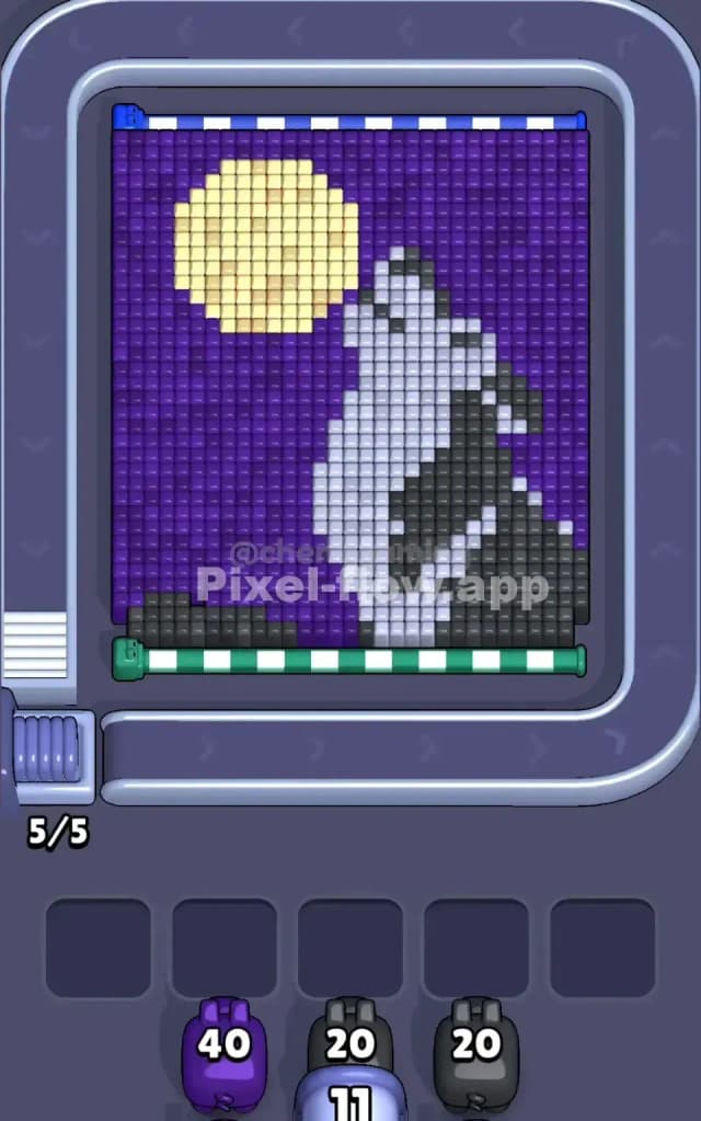 Pixel Flow Level 213 Gameplay