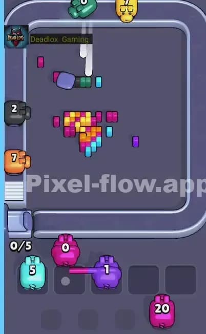 Pixel Flow Level 465 Solution 3