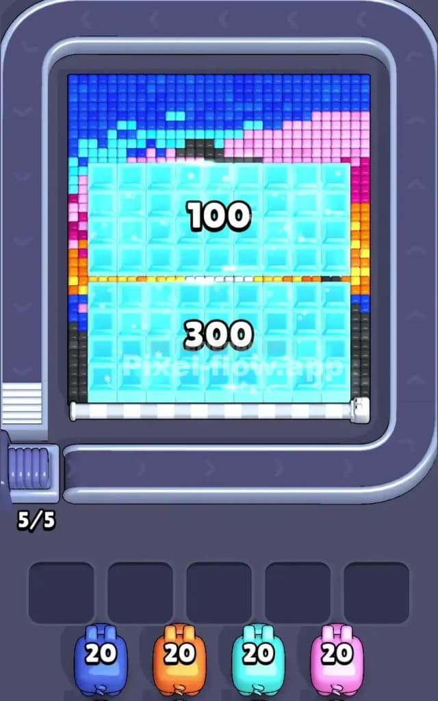 Pixel Flow Level 202 Gameplay
