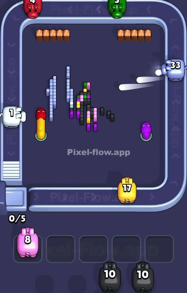 Pixel Flow Level 1277 Solution 3