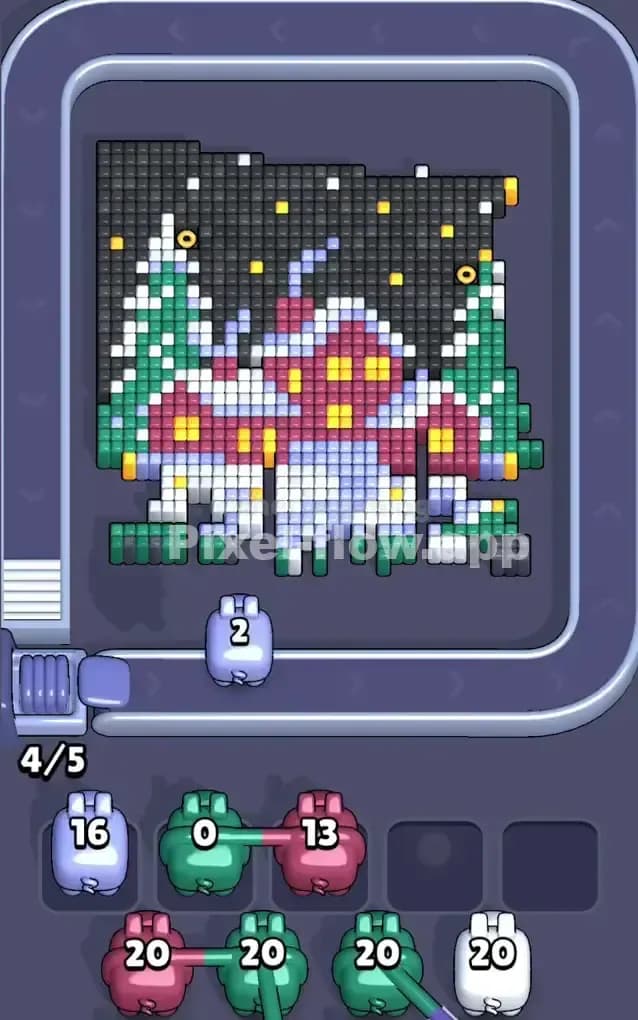 Pixel Flow Level 303 Solution 1