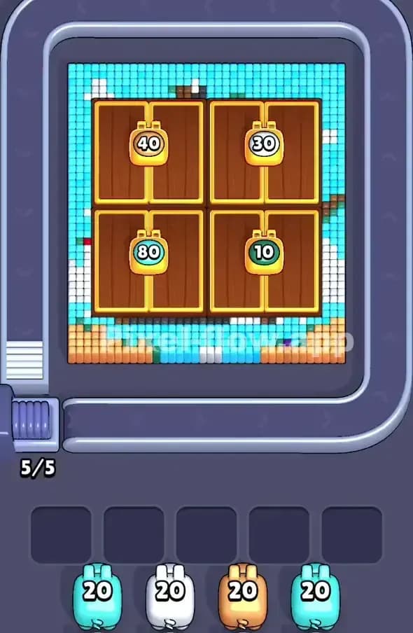 Pixel Flow Level 413 Gameplay