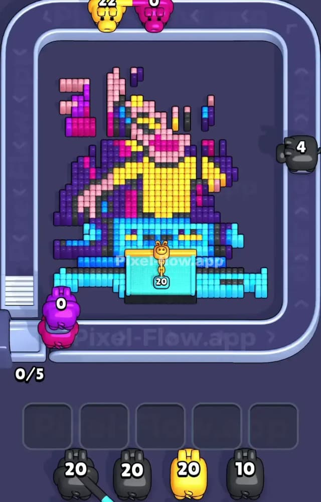 Pixel Flow Level 1065 Solution 2