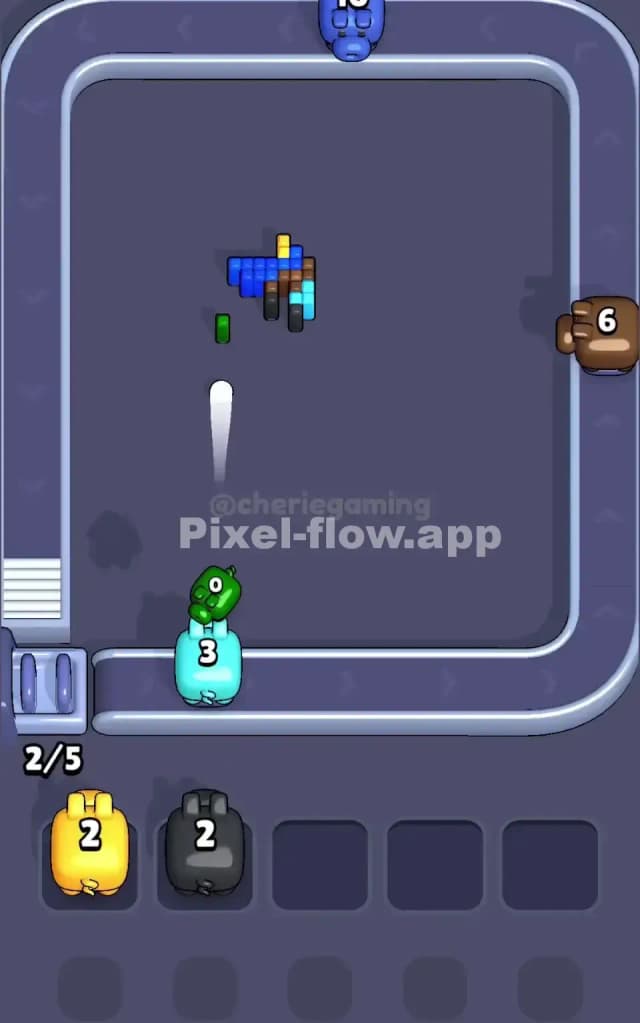 Pixel Flow Level 98 Solution 3