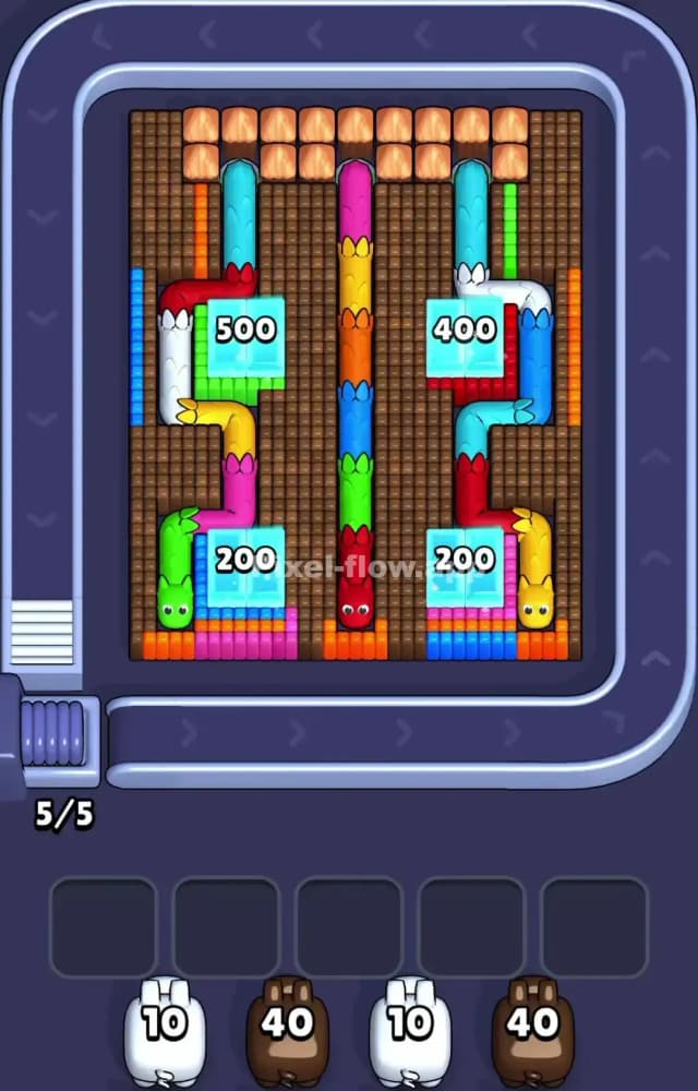 Pixel Flow Level 1129 Gameplay