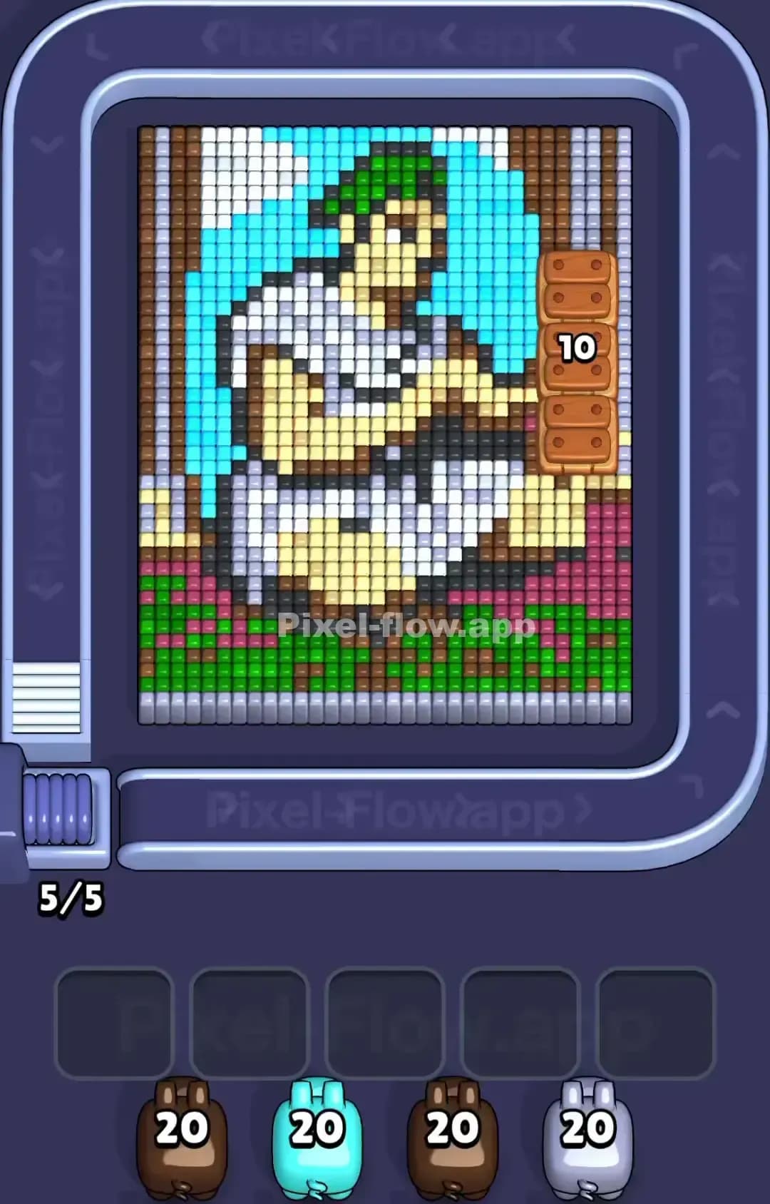 Pixel Flow Level 1313 Screenshot
