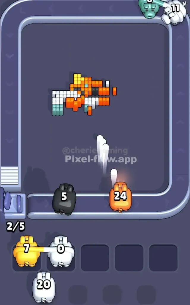 Pixel Flow Level 474 Solution 3