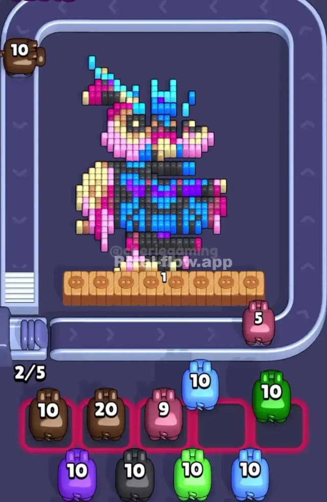 Pixel Flow Level 1762 Solution 2