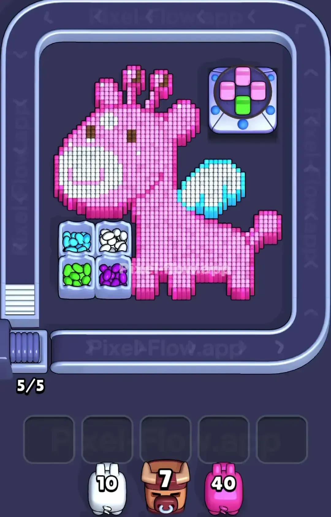 Pixel Flow Level 1351 Screenshot