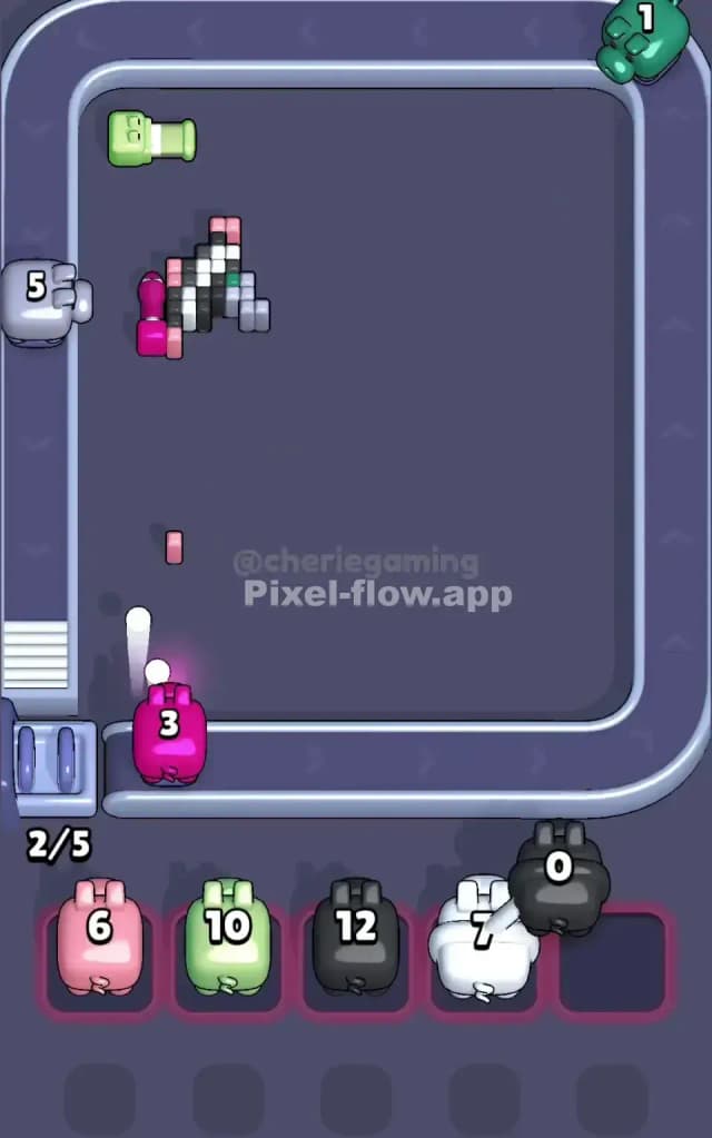 Pixel Flow Level 310 Solution 3