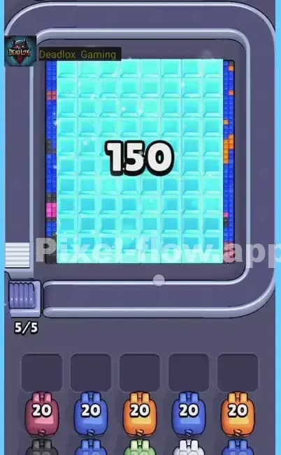 Pixel Flow Level 476 Gameplay