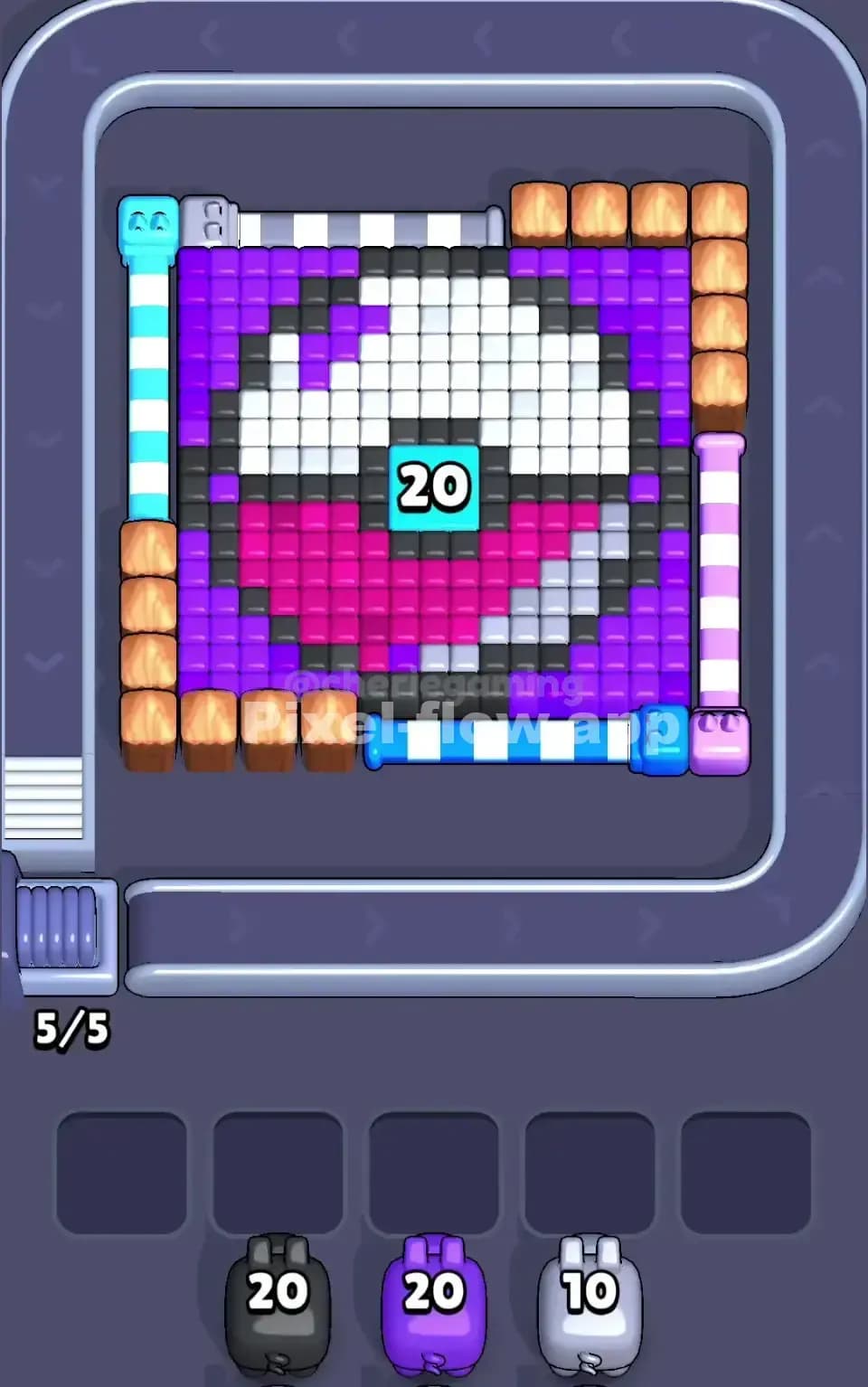 Pixel Flow Level 130 Screenshot