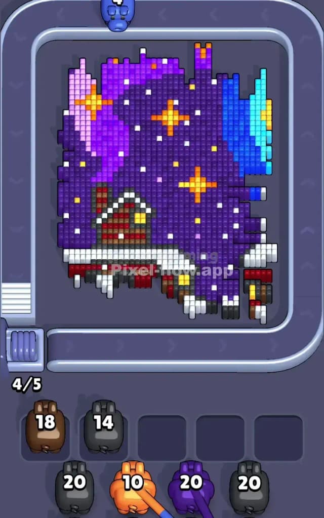 Pixel Flow Level 575 Solution 1