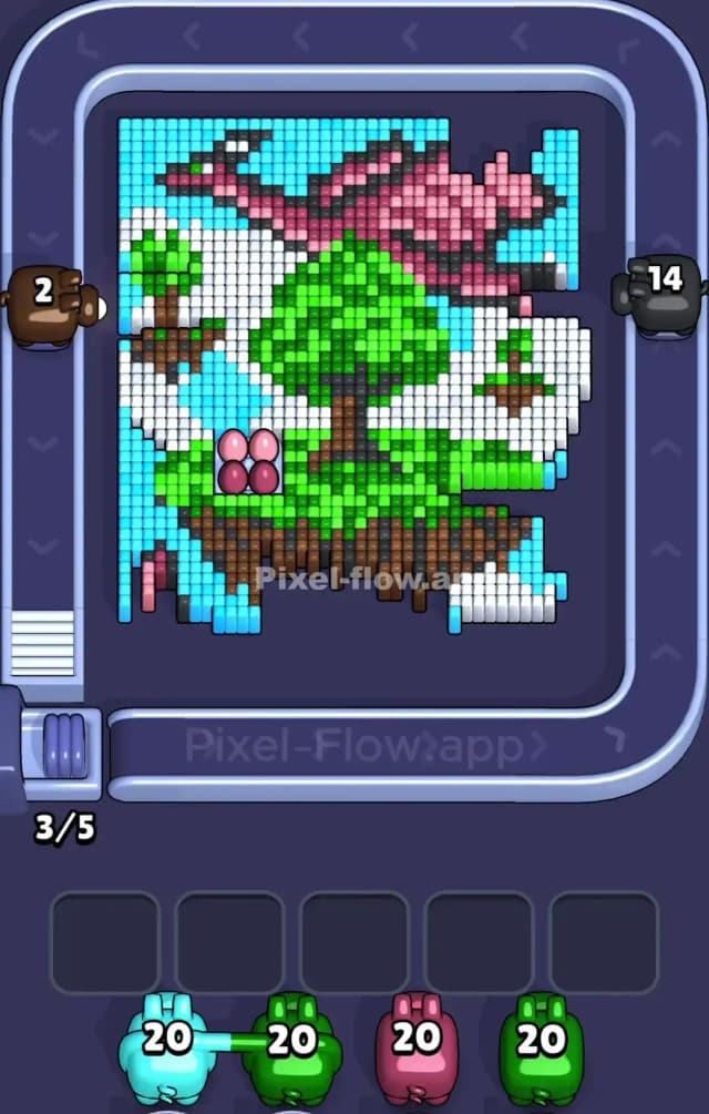 Pixel Flow Level 797 Solution 1