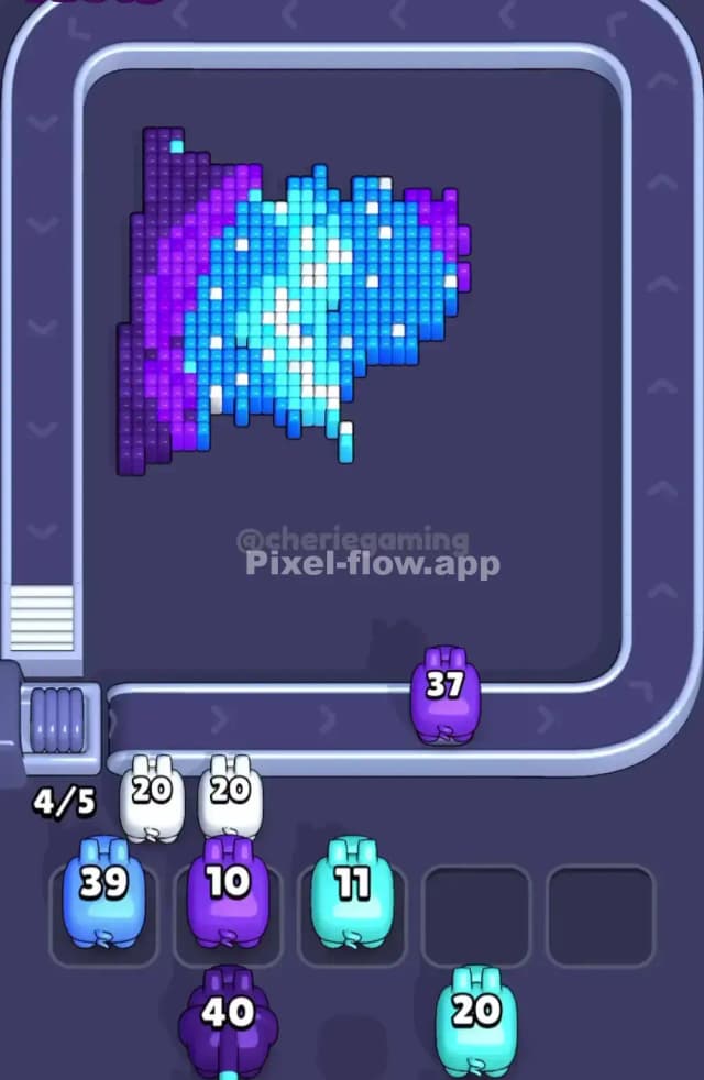 Pixel Flow Level 1761 Solution 2