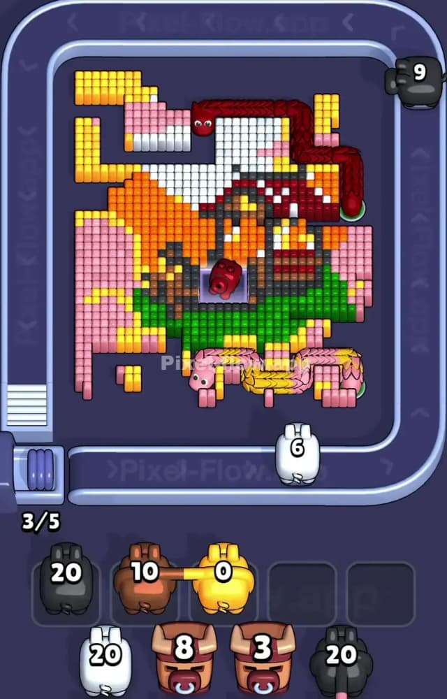 Pixel Flow Level 1339 Solution 1