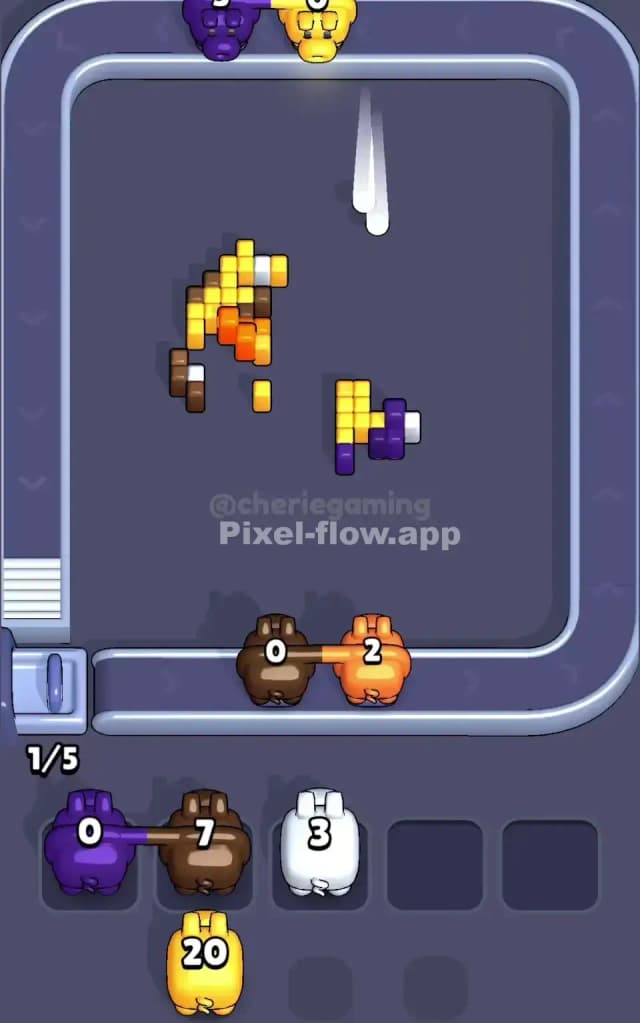 Pixel Flow Level 501 Solution 3