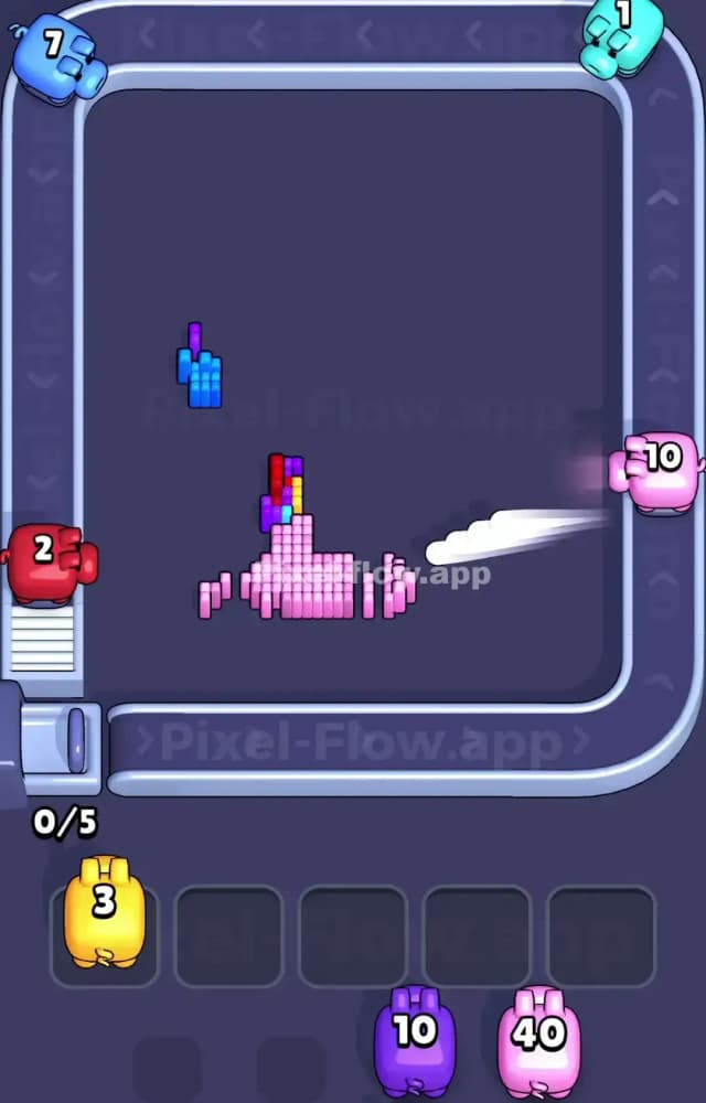 Pixel Flow Level 1060 Solution 3