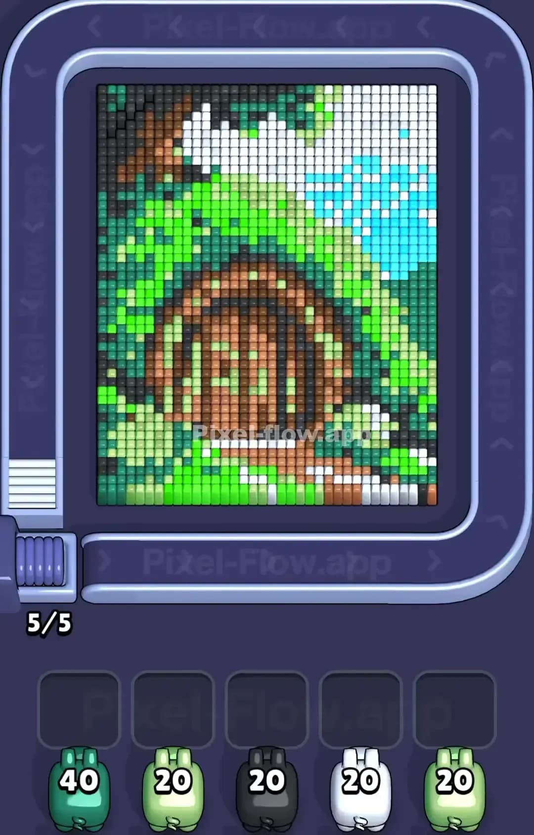 Pixel Flow Level 1356 Screenshot