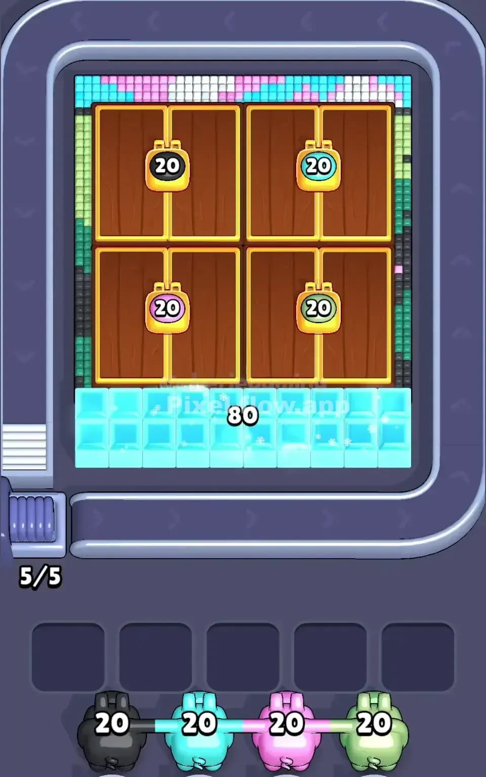 Pixel Flow Level 686 Screenshot
