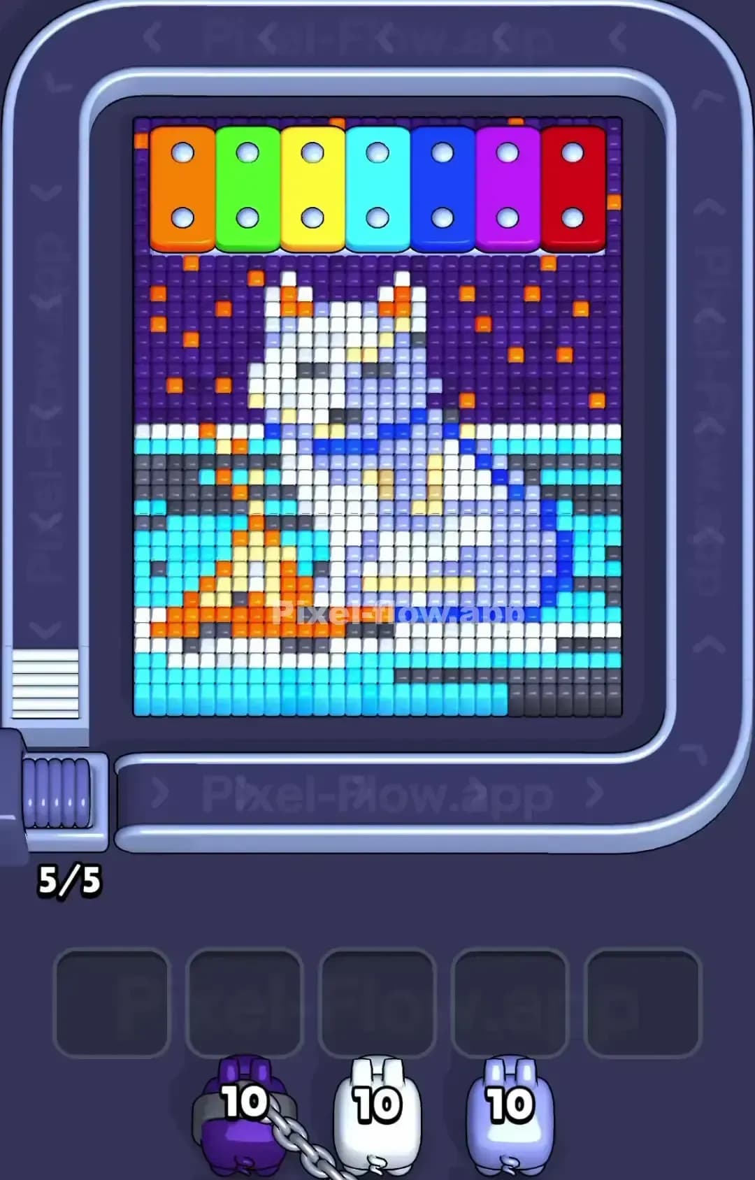 Pixel Flow Level 1431 Screenshot