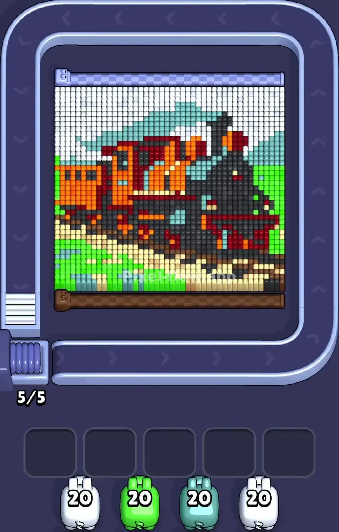 Pixel Flow Level 943 Screenshot