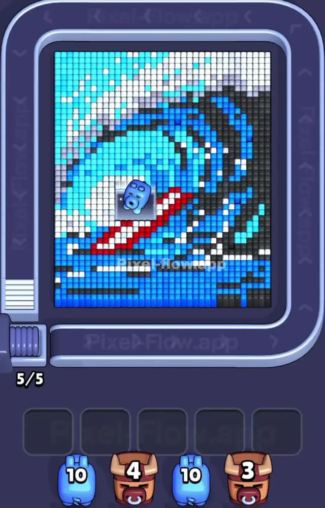 Pixel Flow Level 1574 Gameplay