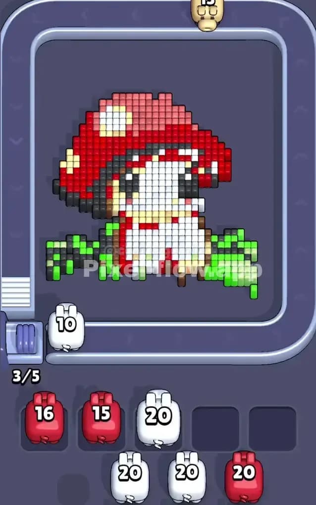 Pixel Flow Level 258 Solution 1