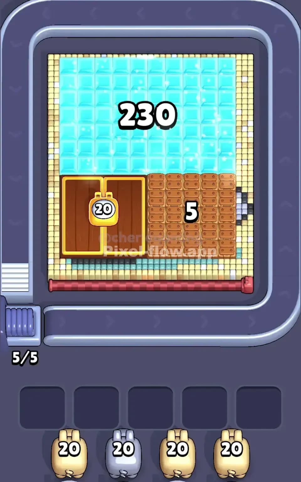 Pixel Flow Level 558 Screenshot