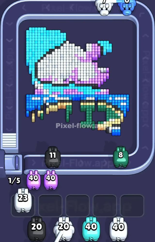 Pixel Flow Level 1316 Solution 2
