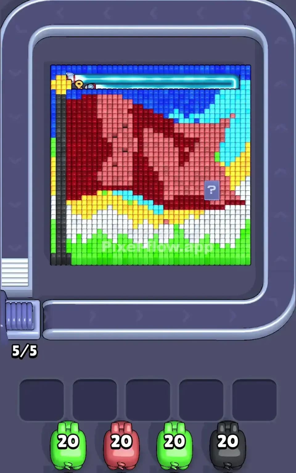 Pixel Flow Level 638 Screenshot