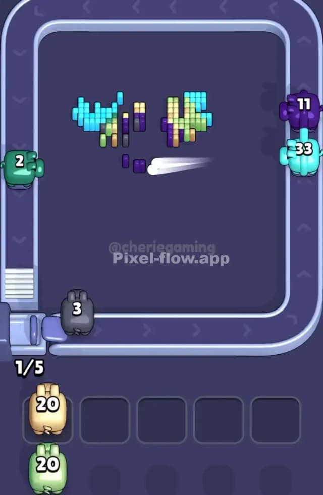 Pixel Flow Level 1815 Solution 3