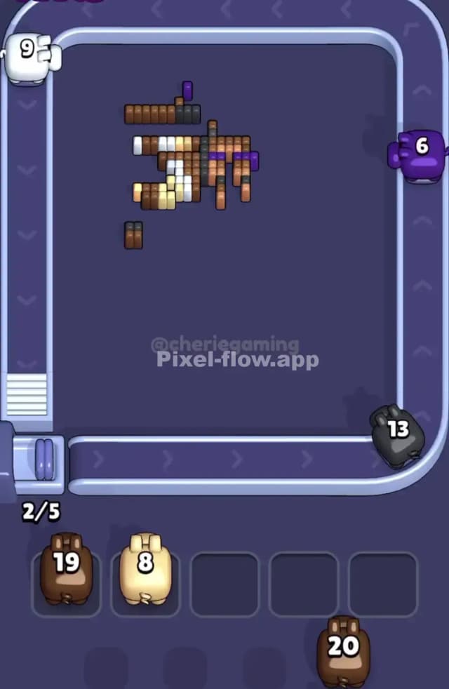 Pixel Flow Level 1727 Solution 3