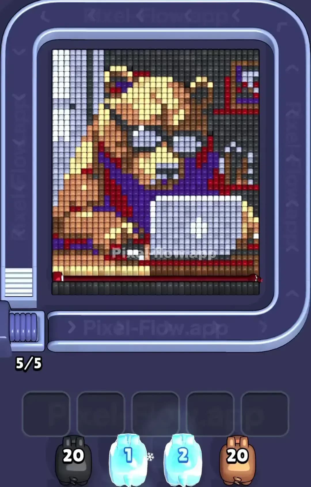 Pixel Flow Level 1323 Screenshot