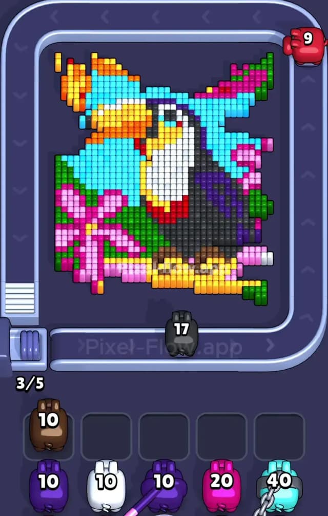 Pixel Flow Level 869 Solution 1