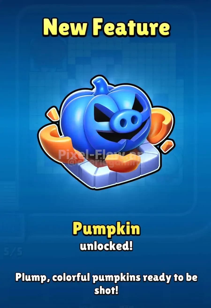 Pumpkin in Pixel Flow