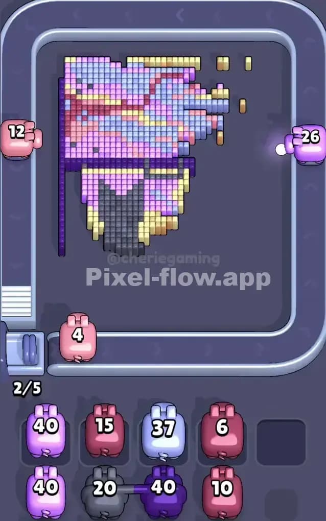 Pixel Flow Level 288 Solution 2