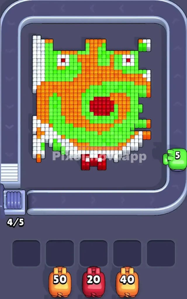 Pixel Flow Level 37 Solution 1