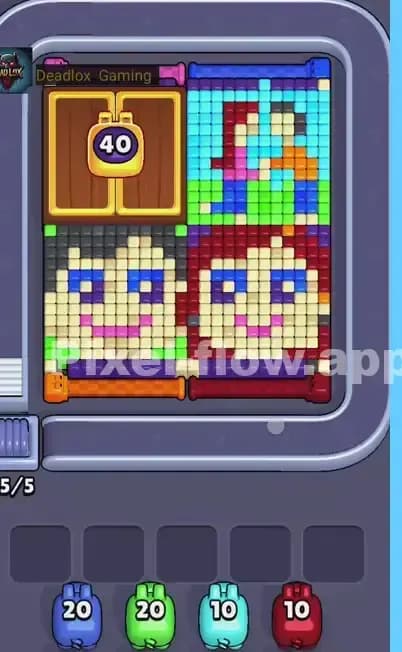 Pixel Flow Level 486 Screenshot