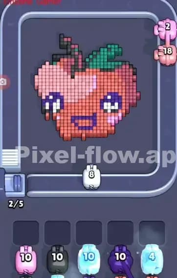 Pixel Flow Level 316 Solution 1