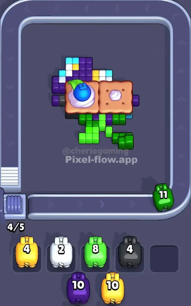 Pixel Flow Level 400 Solution 3