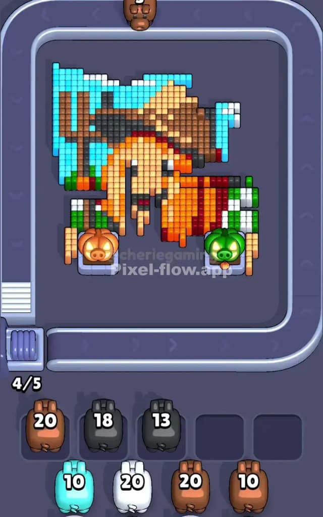 Pixel Flow Level 756 Solution 2