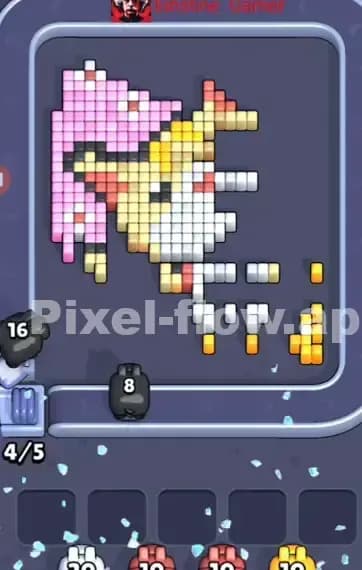 Pixel Flow Level 322 Solution 2