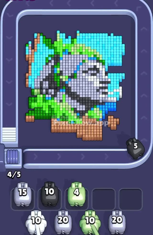Pixel Flow Level 1723 Solution 1