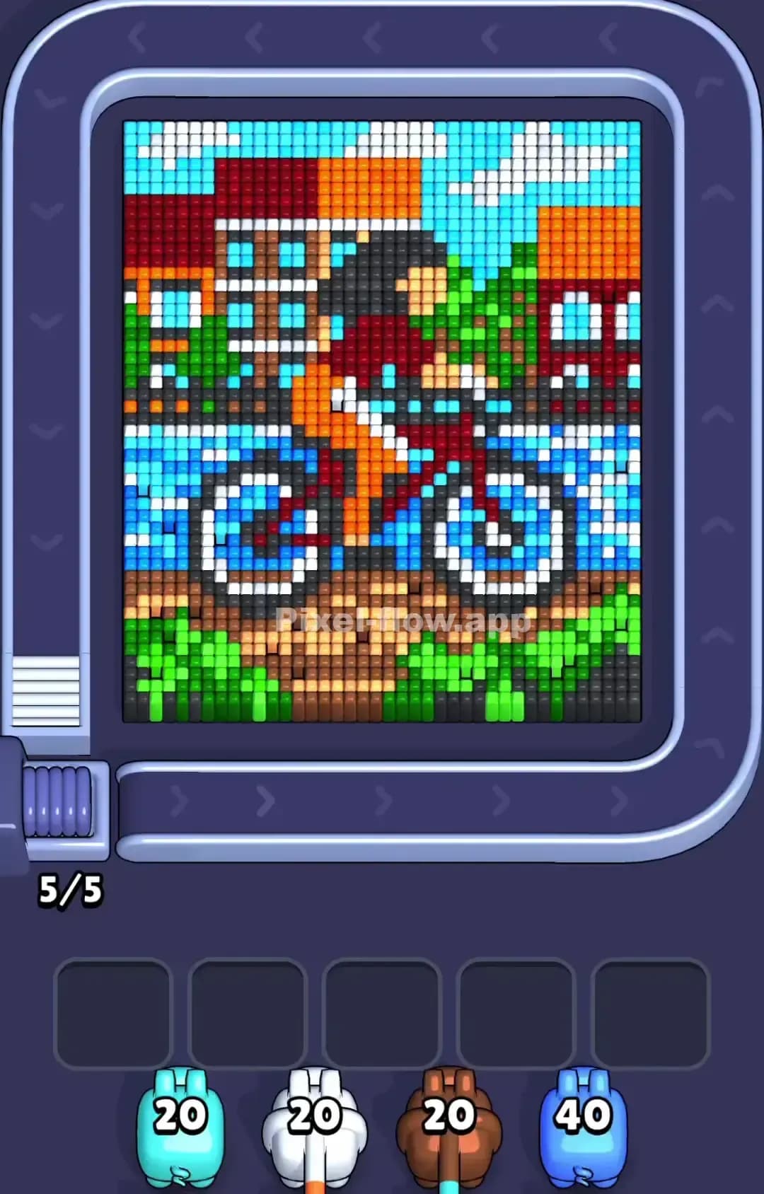 Pixel Flow Level 965 Screenshot